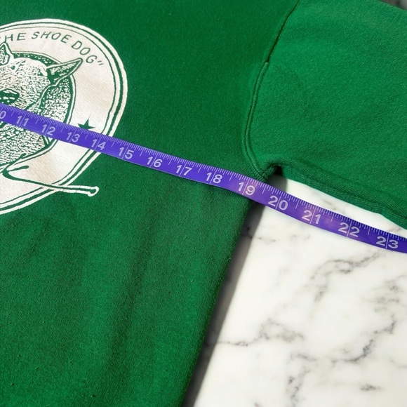 Vintage 1980s Zodiac USA Bull Terrier Dog Graphic Crewneck Kids Sweatshirt - Picture 4 of 6